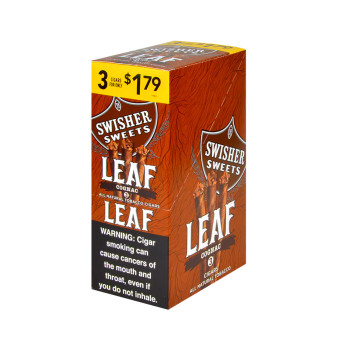 Swisher Sweet 3 Pack Leaf
