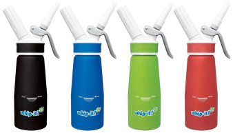Whip-It Pro Cream Dispenser .50L Rubberized Body