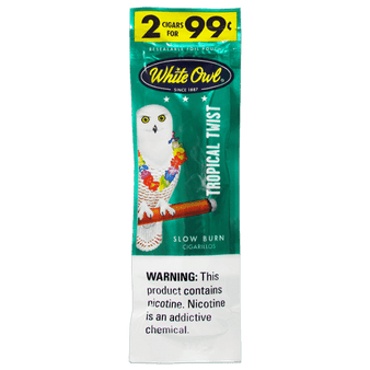 White Owl White Tropical Twist 2ct