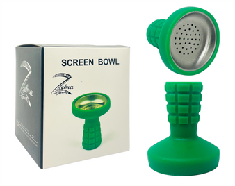 Zebra Silicone Bowl Various Colors