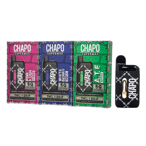 Chapo Supermax 5 Gram Disposable T-A + D8 Live Resin