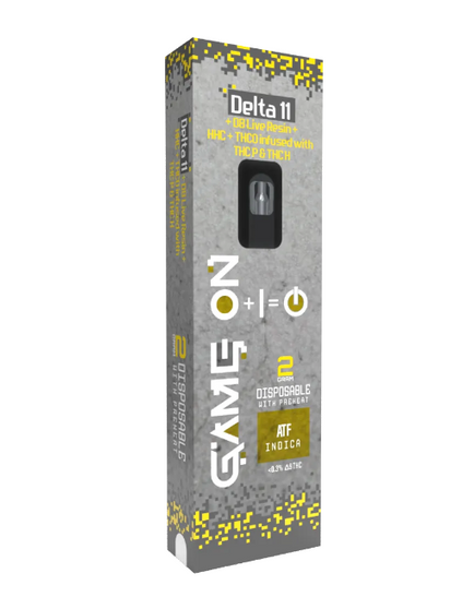 Game On D-11 + D-8 Resin + HHC + T-O 2GM Disposable