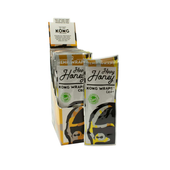 Kong Wraps CBD+ 2pk Hippy Honey