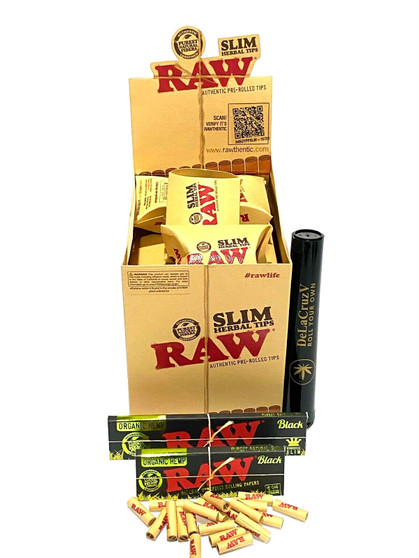Raw Slim Herbal Pre-Rolled Tips Slim