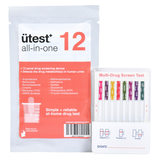 Utest All-In-One 12 Panel Drug Test