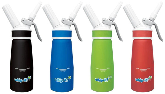 Whip-It Pro Cream Dispenser .50L Rubberized Body