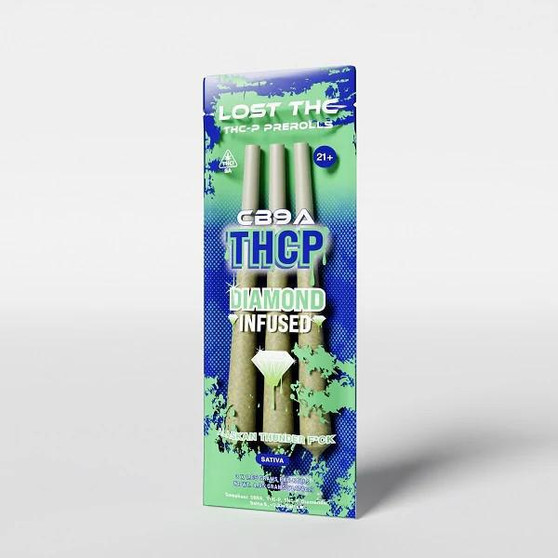 LOST THC - PREROLL - T+P LIQUID DIAMOND - 2GM 3 PK