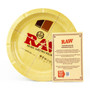 Raw Round Rolling Tray