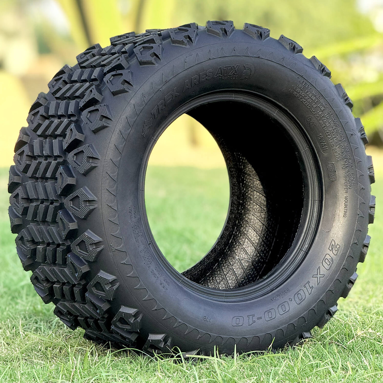 TREX ARES ATX 20x10-10 DOT All Terrain Golf Cart Tires