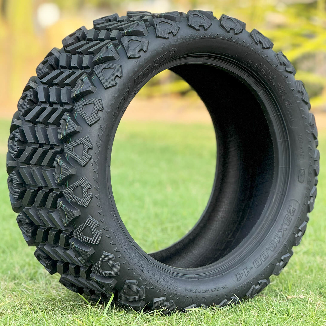 TREX ARES ATX 23x10-14 DOT All Terrain Golf Cart Tires