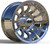 12" TITAN PVD Chrome Golf Cart Wheels