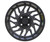 14" BLITZ Gloss Black / Milled Golf Cart Wheels