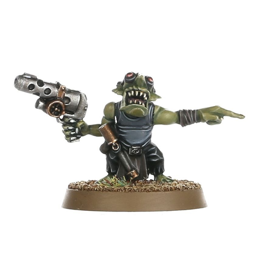 Warhammer 40,000 Orks Runtherd and Gretchin | Outdoors Ramsey
