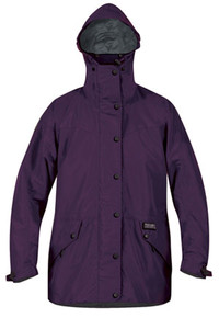 WOMEN'S CASCADA WATERPROOF JACKET ELDERBERRY WOMEN'S CASCADA WATERPROOF JACKET ELDERBERRY