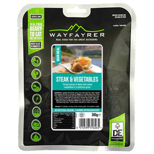 WAYFAYRER STEAK AND VEGETABLES 300g WAYFAYRER STEAK AND VEGETABLES 300g
