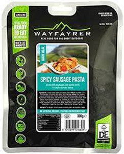 WAYFAYRER SPICY SAUSAGE PASTA 300g WAYFAYRER SPICY SAUSAGE PASTA 300g