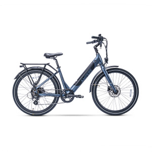 Ampere Deluxe 26″ – Step through eBike Stone Blue