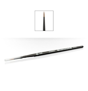 Citadel Colour S Base Brush designed for applying Base paints to Warhammer miniatures. Ideal for smooth coverage on infantry, vehicles, monsters, terrain and hobby projects.
