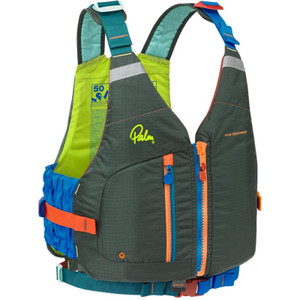 Palm Meander PFD Harlequin Special Edition featuring a vibrant multi-colour design, lightweight construction and adjustable fit. Ideal for kayaking, paddleboarding, canoeing and watersports adventures.