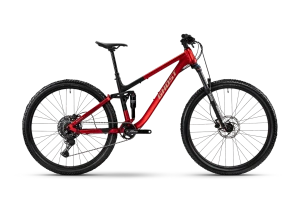 Ghost KATO FS 29 full suspension mountain bike featuring 130mm travel and Shimano CUES drivetrain for trail riding and off-road adventures.