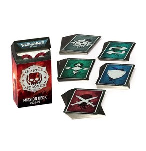 Chapter Approved 2026-27 Mission Deck for Warhammer 40,000 matched play battles and competitive gaming.