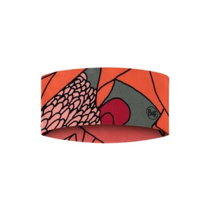 BUFF CoolNet UV Wide Headband Aramay Poppy in Poppy Red