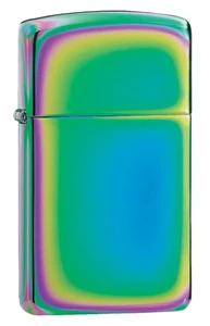 Zippo Slim Spectrum Multi Colour Windproof Lighter front view