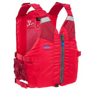 Palm Universal PFD buoyancy aid featuring adjustable shoulder straps, front zip entry and reflective safety details. Ideal for kayaking, canoeing, paddleboarding and watersports adventures around the Isle of Man.