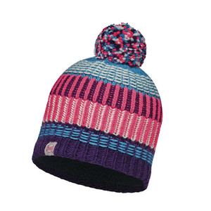 JUNIOR KNITTED BUFF HAT (HOPS / PLUM) JUNIOR KNITTED BUFF HAT (HOPS / PLUM)