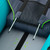 Transport bag, paddles, hand pump and accessories supplied with the Jobe Croft 340 kayak package.