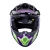 Front view of the Kali Zoka Stripe Crawler full face helmet showing protective chin bar design.