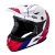 Kali Zoka Full Face MTB Helmet in Stripe Firecracker graphics designed for mountain biking and downhill riding.