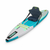 Jobe Aero Tana Hybrid configured with kayak seat for comfortable seated paddling adventures.