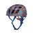 Kali Chakra Child Lighted Helmet in Highwire Tangerine Blue colourway designed for young cyclists and family rides.