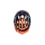 Side profile of the Kali Chakra Youth Helmet Drift Creamsicle with integrated visor and cooling airflow.