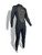 Sola Fusion 3/2mm men's full wetsuit featuring superstretch neoprene and back zip entry for comfort during watersports and coastal adventures.