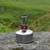 EN417 threaded valve on the GoSystem 100g gas cartridge for compatible camping stoves.