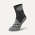 SealSkinz Bircham waterproof all weather ankle socks in black and grey marl