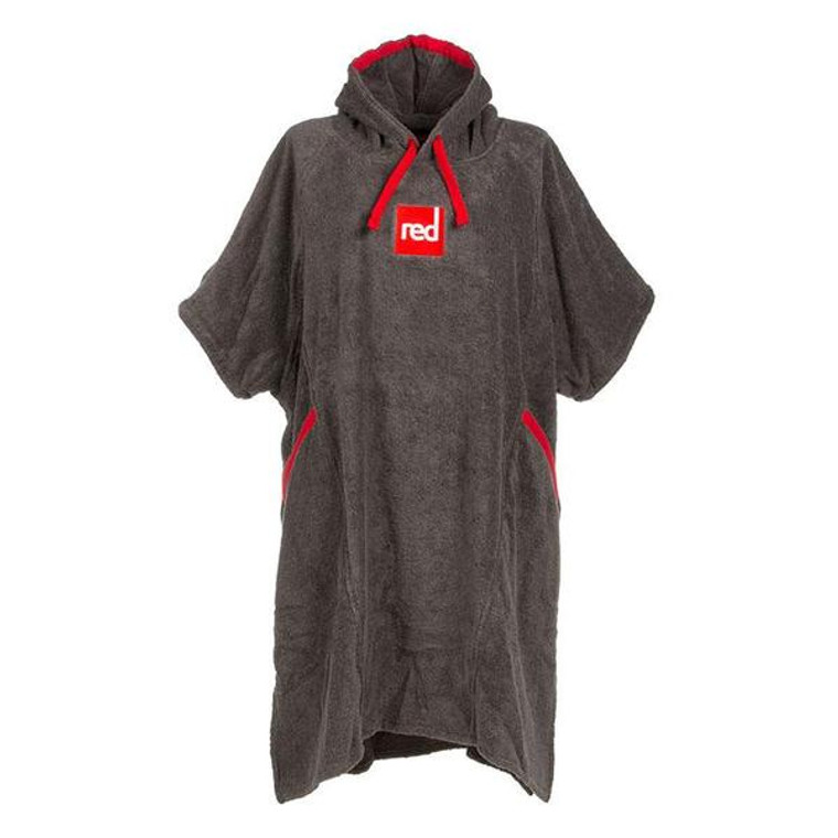 TOWELLING CHANGE ROBE - GREY