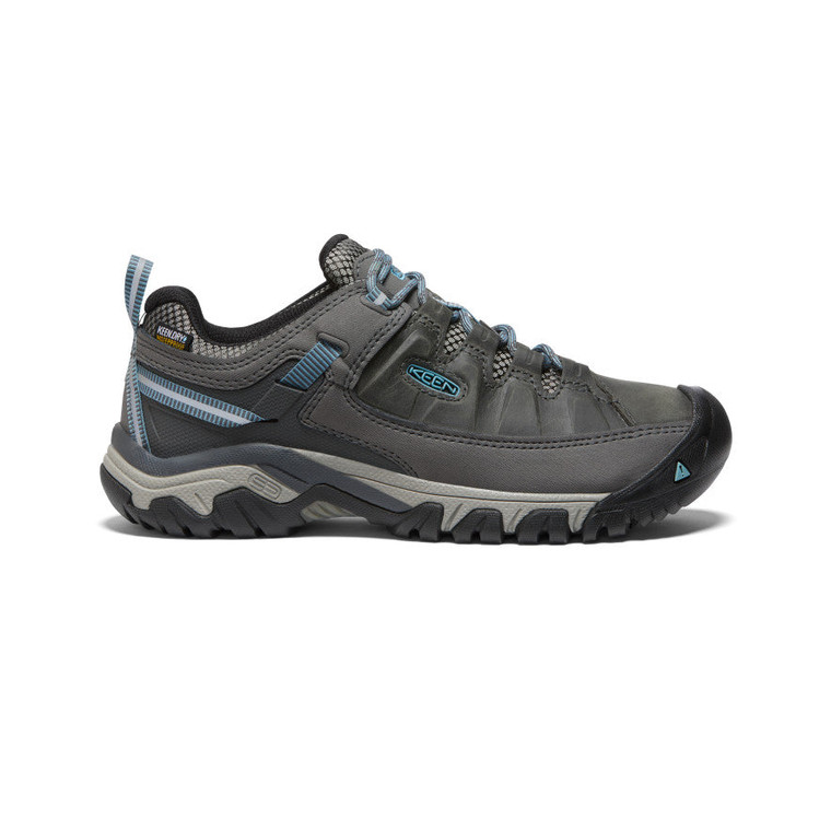 KEEN Women's Targhee III Waterproof Walking Shoes - Magnet/Atlantic Blue