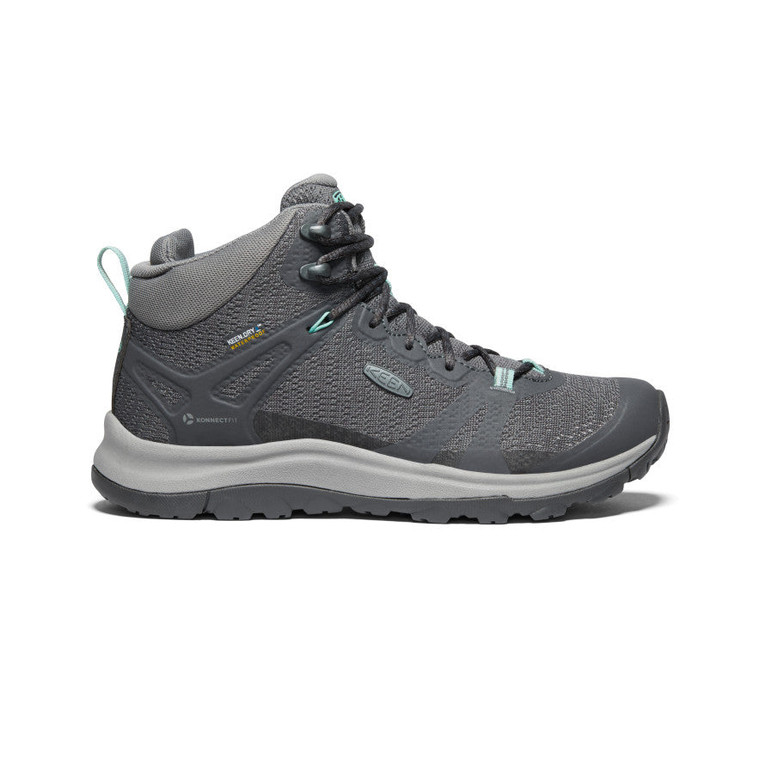 KEEN Women's Terradora II Mid Waterproof Walking Boots - Magnet/Ocean Wave