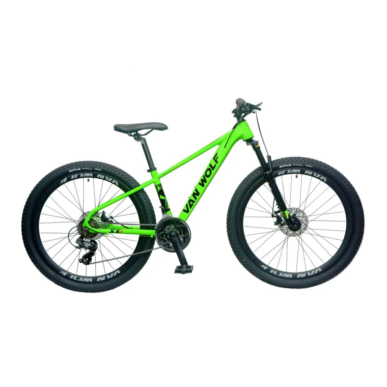 VanWolf Pack XXI Radioactive green mountain bike