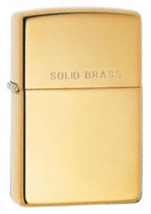 Zippo High Polish Brass