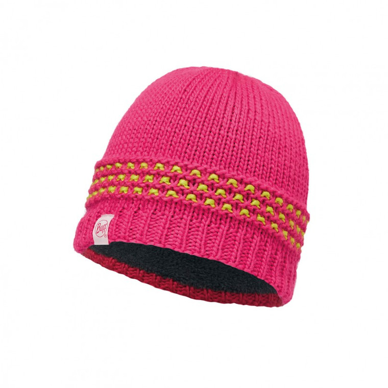 JUNIOR KNITTED BUFF HAT (JAMBO PINK)