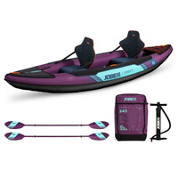 JOBE CROFT INFLATABLE KAYAK PACKAGE SUNSET PURPLE