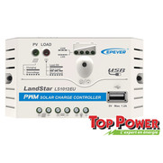 EPVER  Charge Controller PWM 10A 12/24Vdc - USB Port EPVER  Charge Controller PWM 10A 12/24Vdc - USB Port