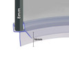 SEAL020 - Pre Curved Shower Door Seal