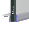 SEAL107 - Vertical Shower Door Seal