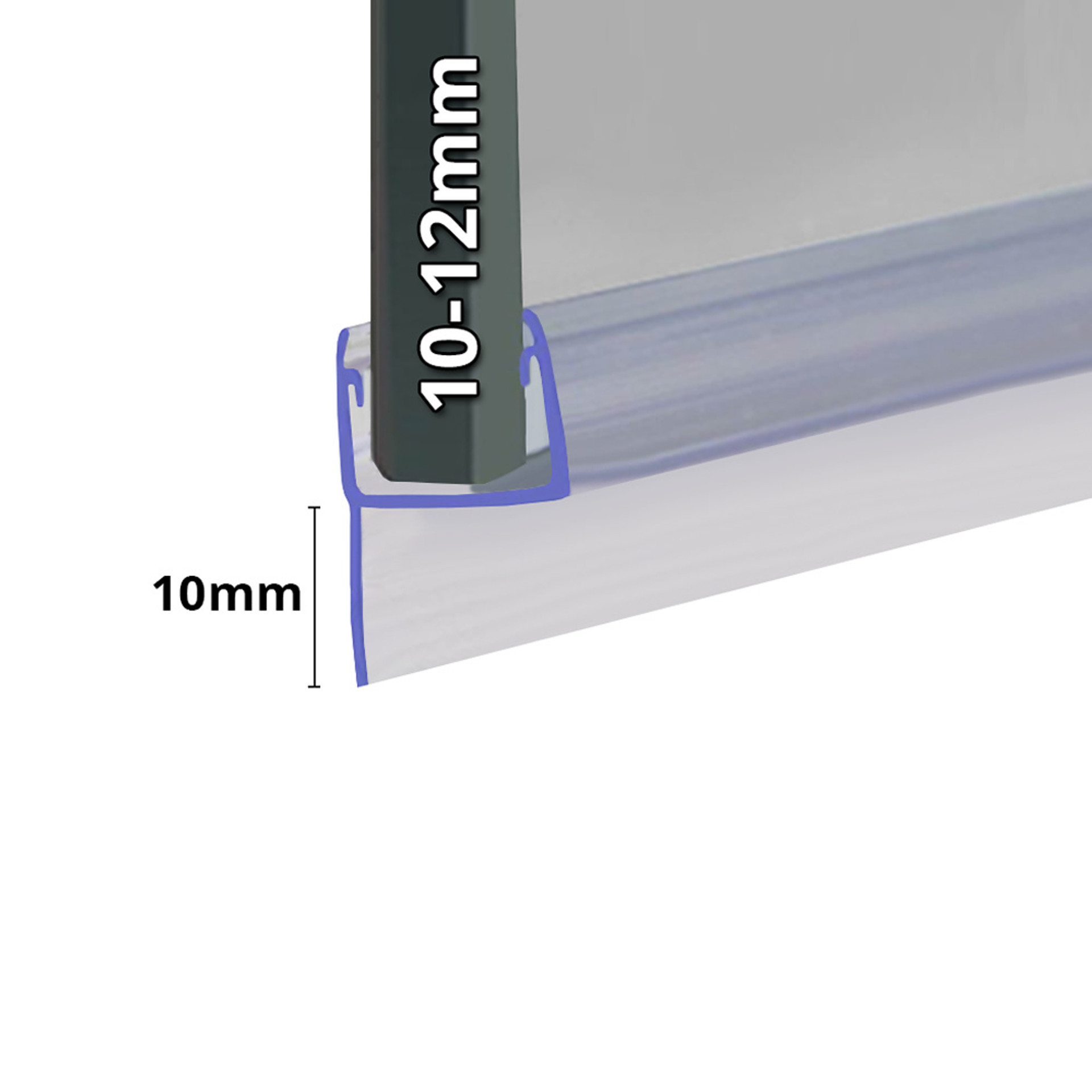 Vertical Shower Door Seals Free Delivery in UK, Shower Seal UK