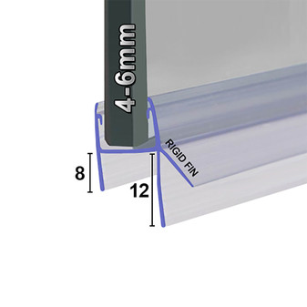 SEAL049 - Shower Door Seal